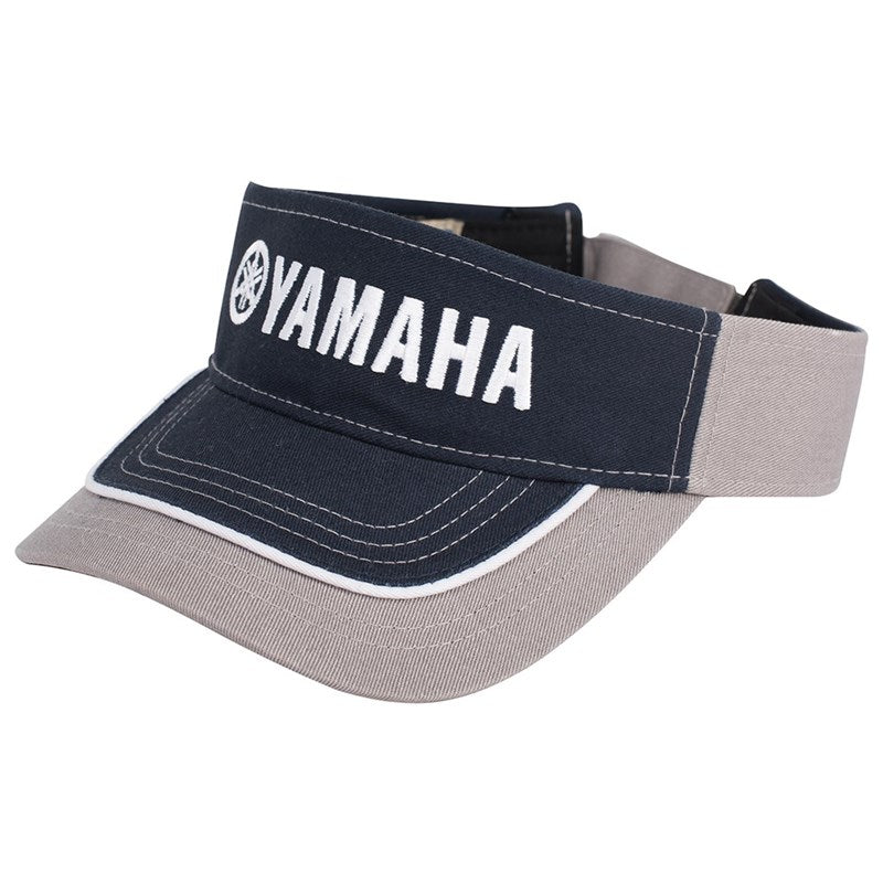 New Yamaha Visor-Blue/Gray