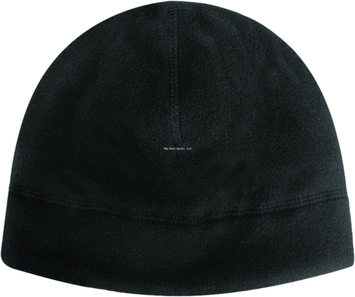 Igloos MH003 95% Polyester/5% Spandex, 4-Way Stretch Microfleece Beanie, Single Ply, Black, One Size