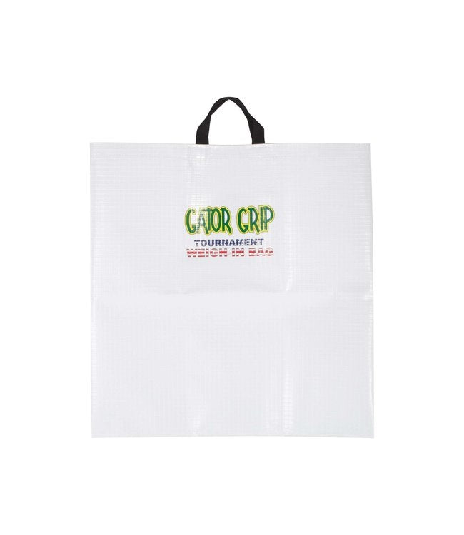 Gator Grip Weigh Bag-White/Clear- 24" x 24"