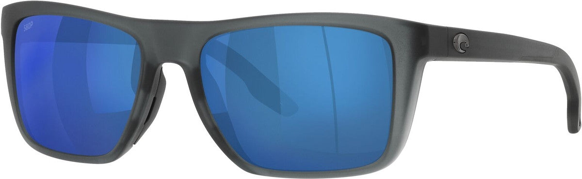 New Authentic Costa Sunglasses-Mainsail-Gray Crystal w/Green Mirror-580G
