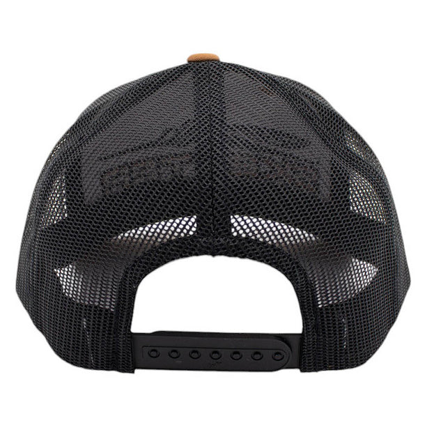 New Authentic Skeeter Hat-Caramel/Black Mesh