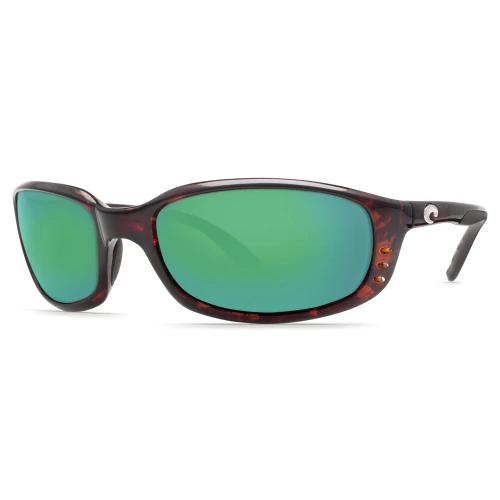 New Authentic Brine Sunglasses-Tortoise/Green Mirror-580-G