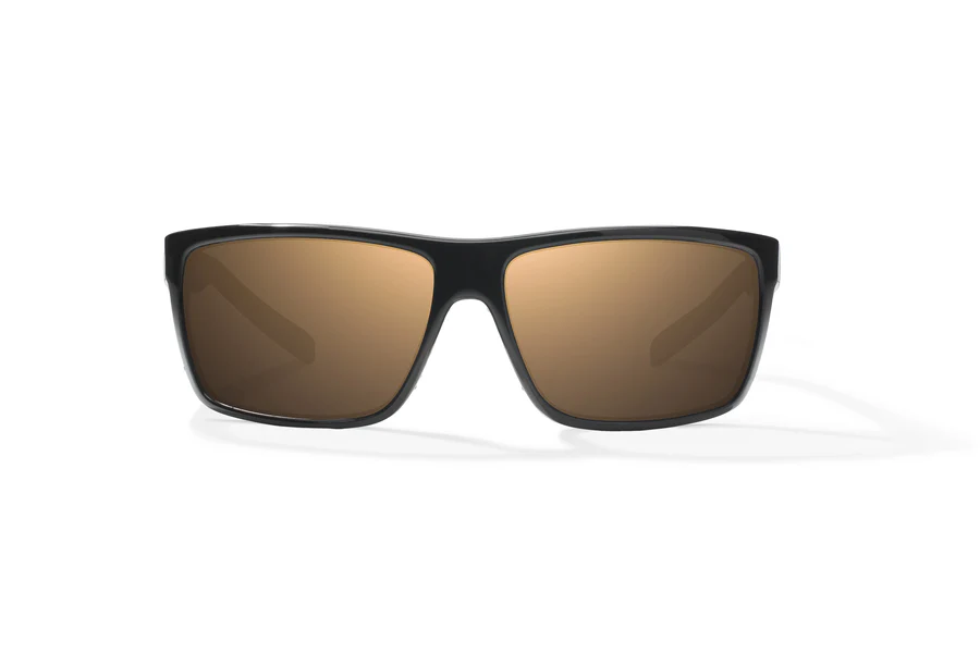Bajio Sigs Sunglasses-Medium-Dark Gray Glass Matte/Copper Glass