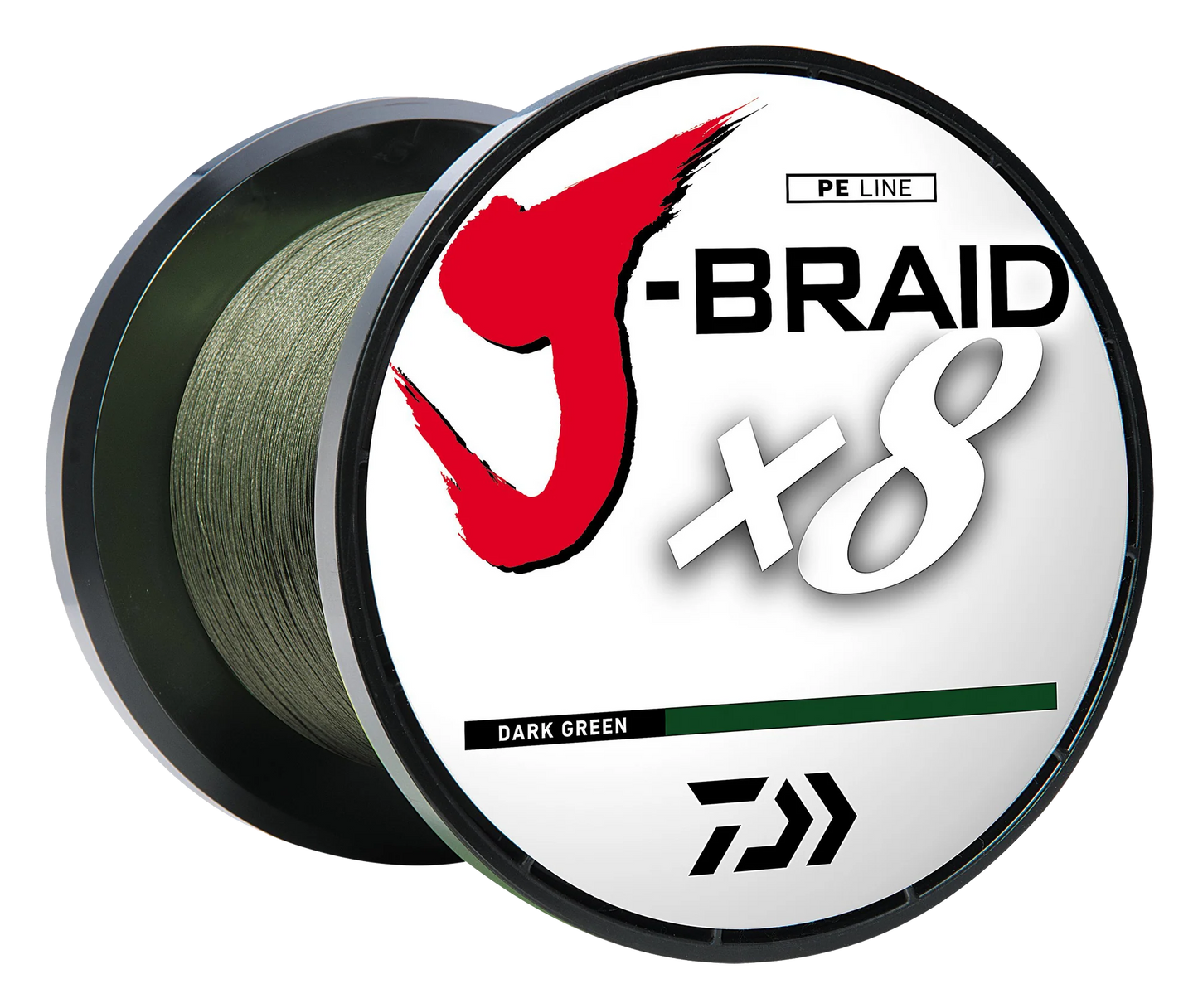 Daiwa J-Braid X8-300-Dark Green
