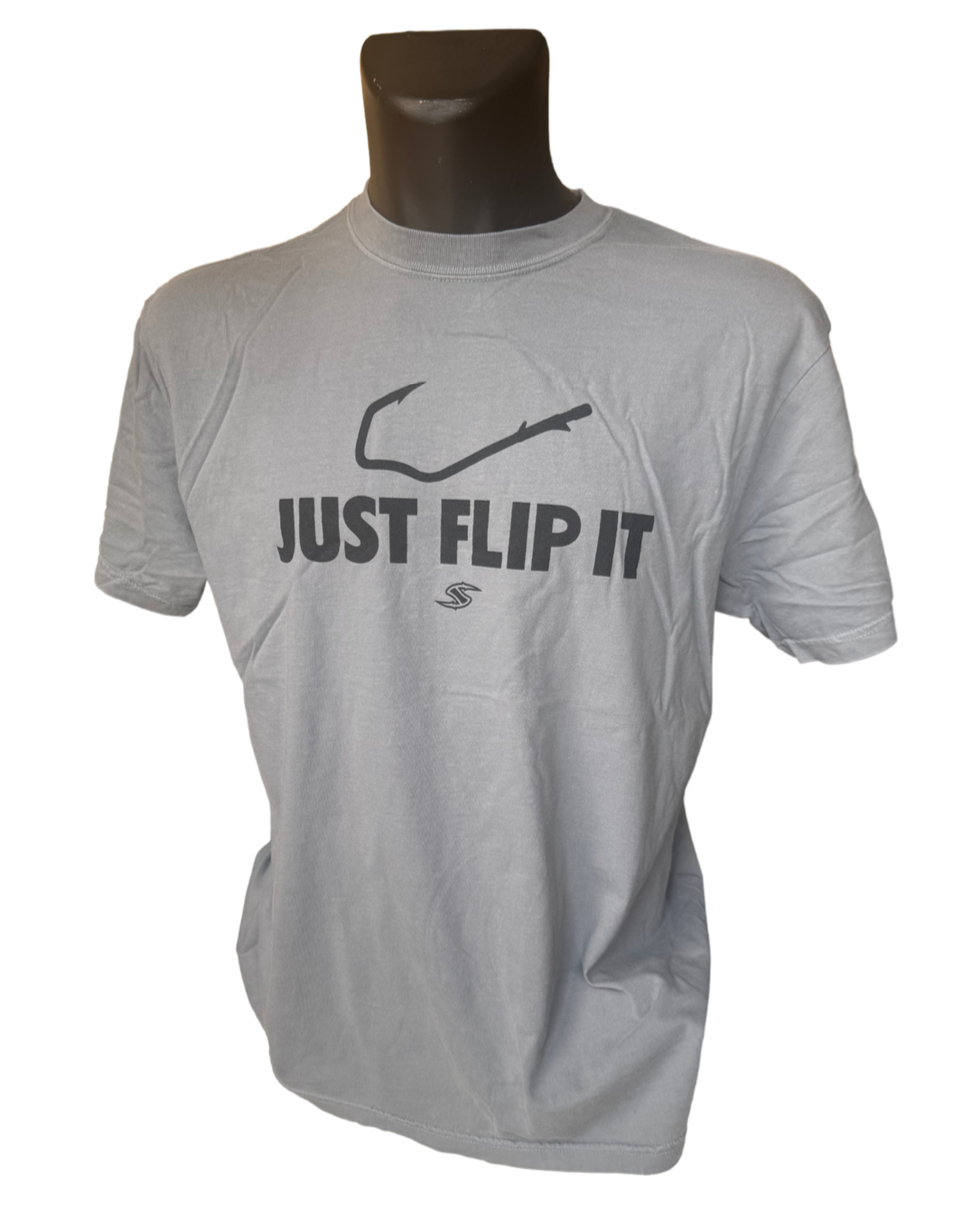 Spearpoint "Just Flip It" T-Shirt-Gray/Black Logo