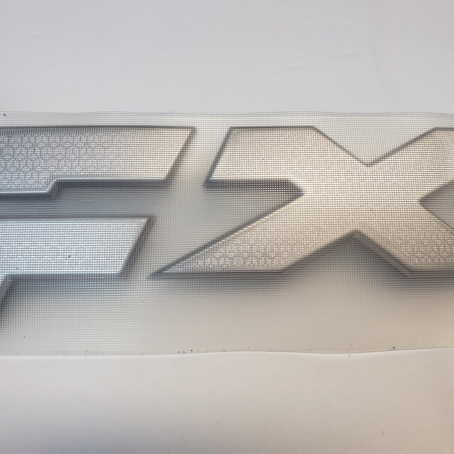 New Authentic Skeeter Factory FXR20 Emblem (Silver Grid)-91171636