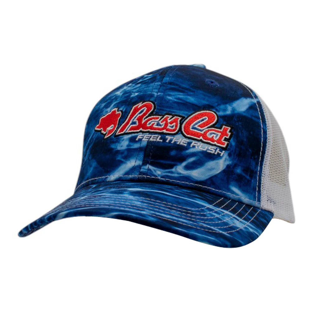 Bass Cat Agua Marlin Hat-Blue