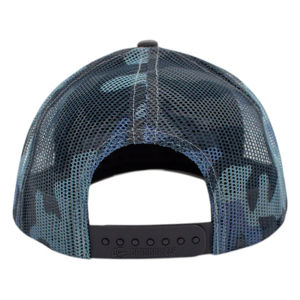 New Authentic Skeeter Hat-Charcoal/Blue Camo