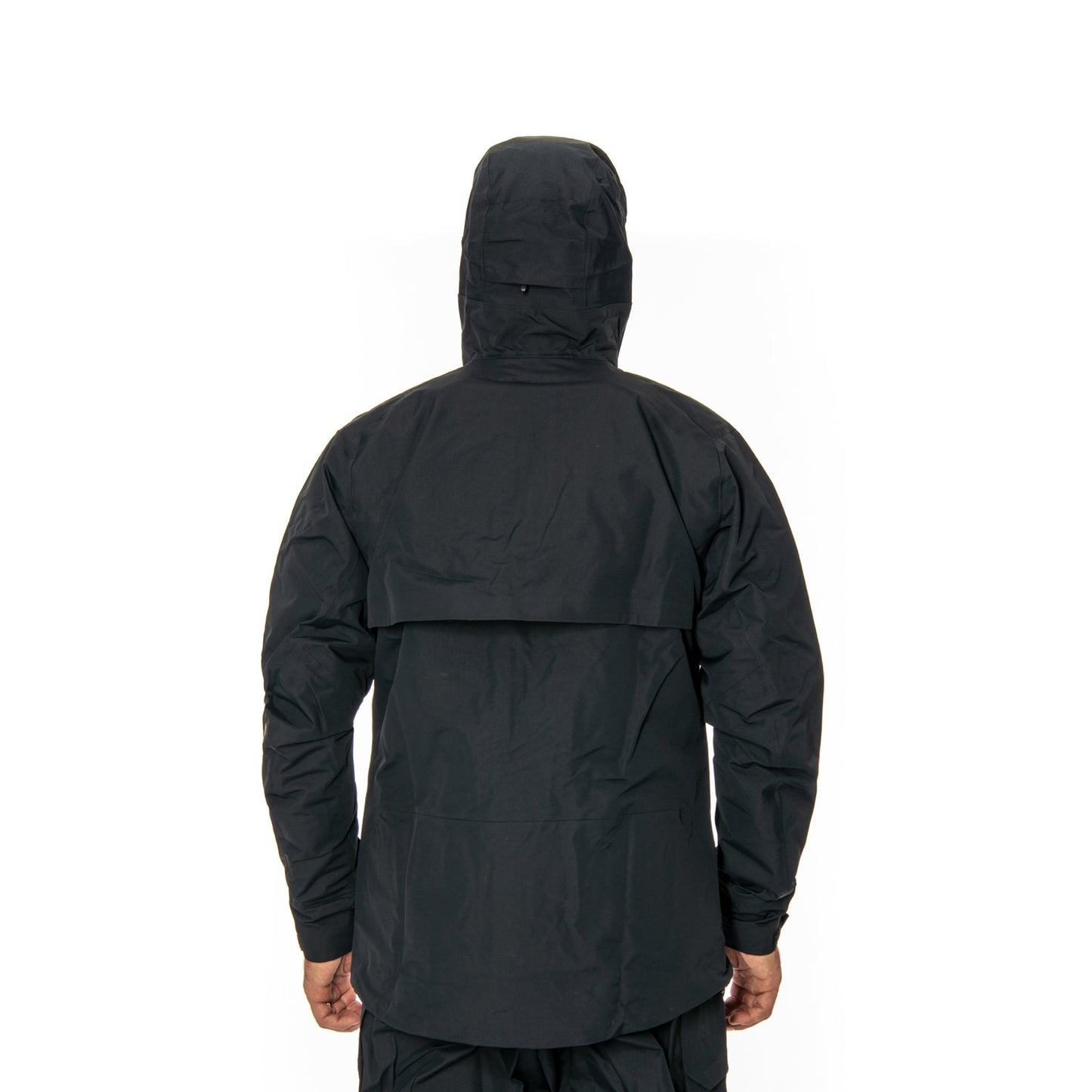 Buck N Bass Reservoir Rain Shell Jacket Black-Size Large