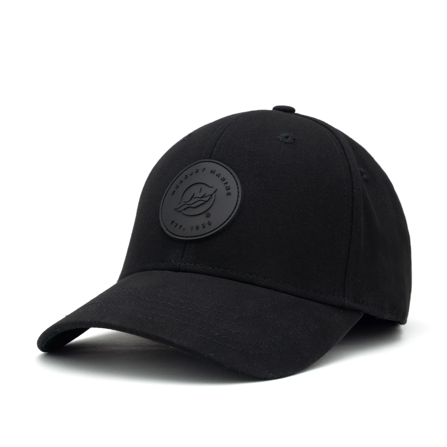 New Mercury Stretch Fit Hat-Black Cloth