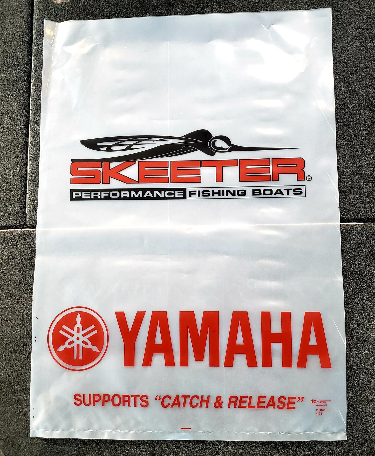 Skeeter/Yamaha Weigh Bag- 28" x 20"- "Catch & Release"