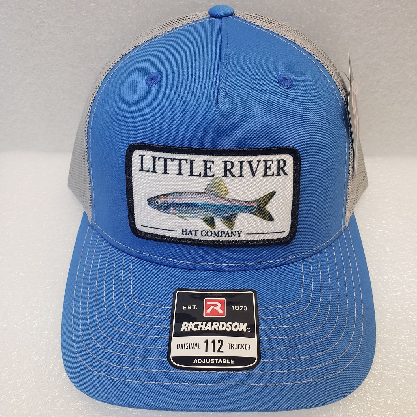 Aqua Blue/Light Gray Mesh