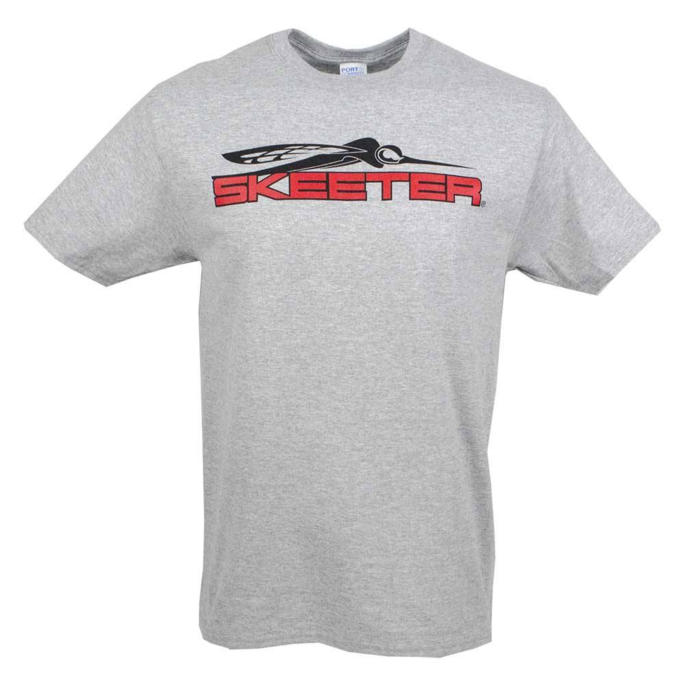 New Authentic Skeeter Gray Core Cotton Short Sleeve Shirt XL