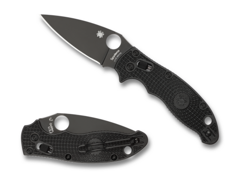 Spyderco Manix 2-Black/Black Blade C101PBBK2