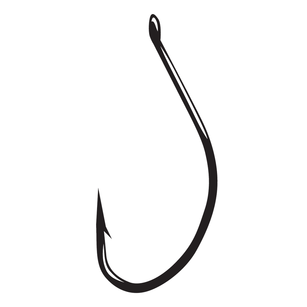 Split Shot /Drop Shot Hooks- Black