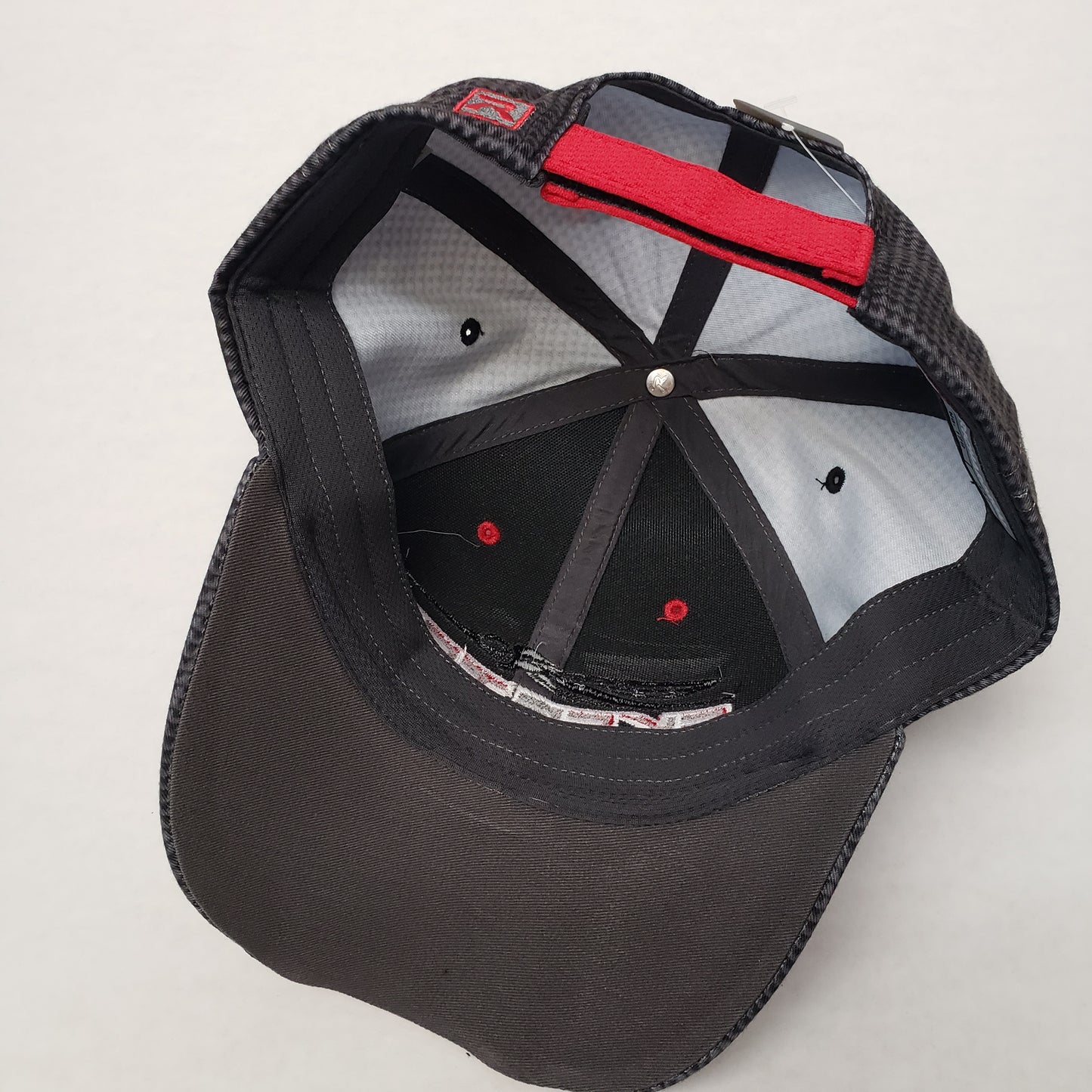 New Authentic Skeeter Hat Richardson Hat Red/ Black Micro Mesh