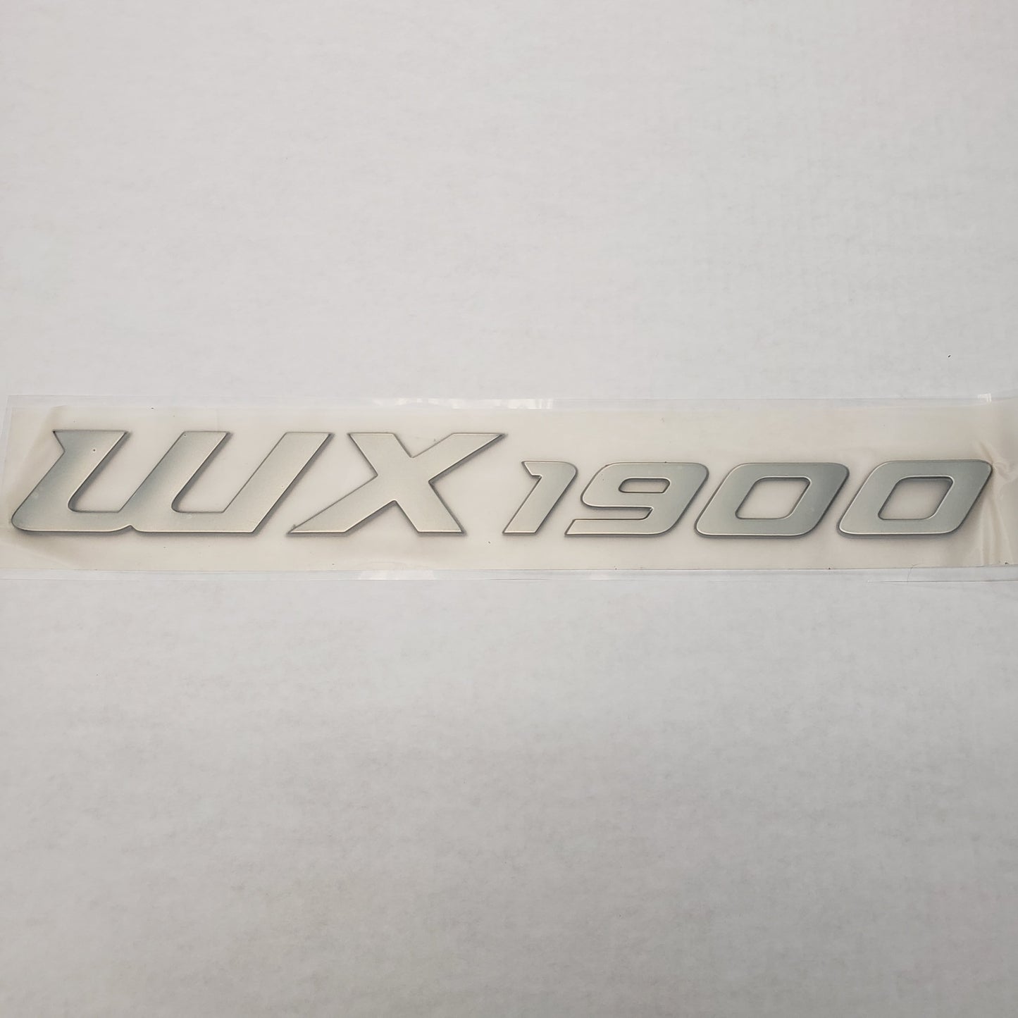 New Authentic Skeeter WX1900 Series Decal Silver 15.5" X 2"