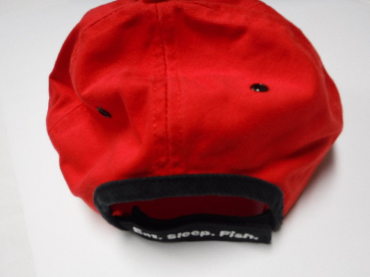 New Authentic Skeeter Richardson Hat Red Distressed