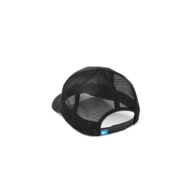 New Authentic Costa Trucker Hat Adjustable Stealth Bass Black