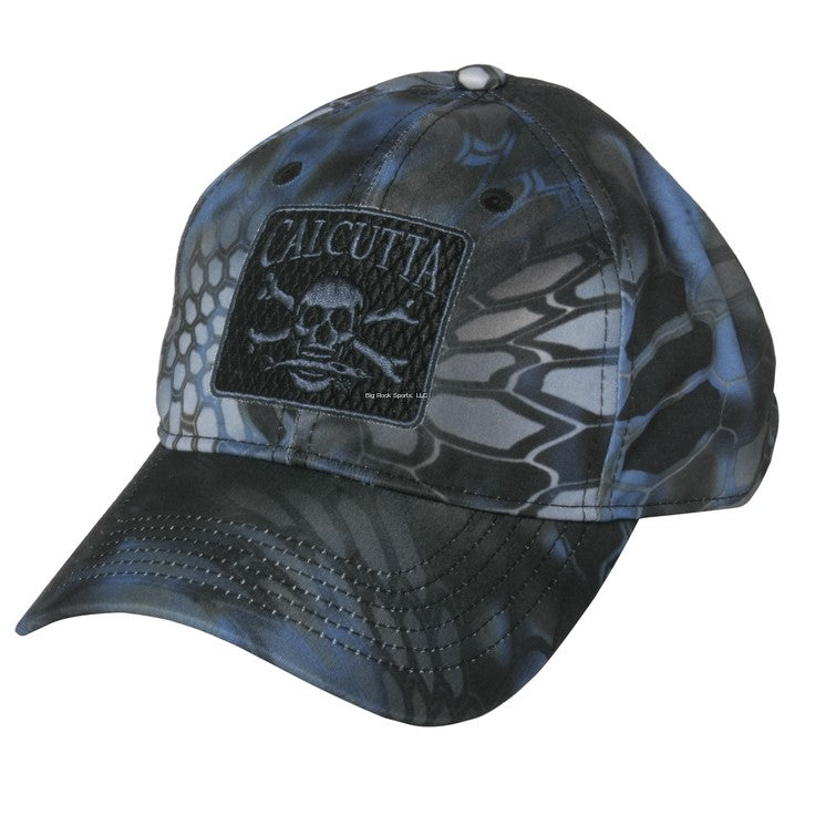 New Authentic Calcutta Blue Kryptek Neptune Camo Hat
