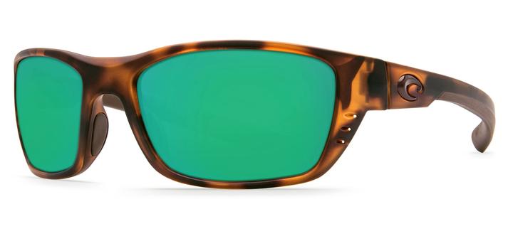 New Authentic Costa Del Mar Whitetip Readers Retro Tortoise/Green Mirror 1.50 580P