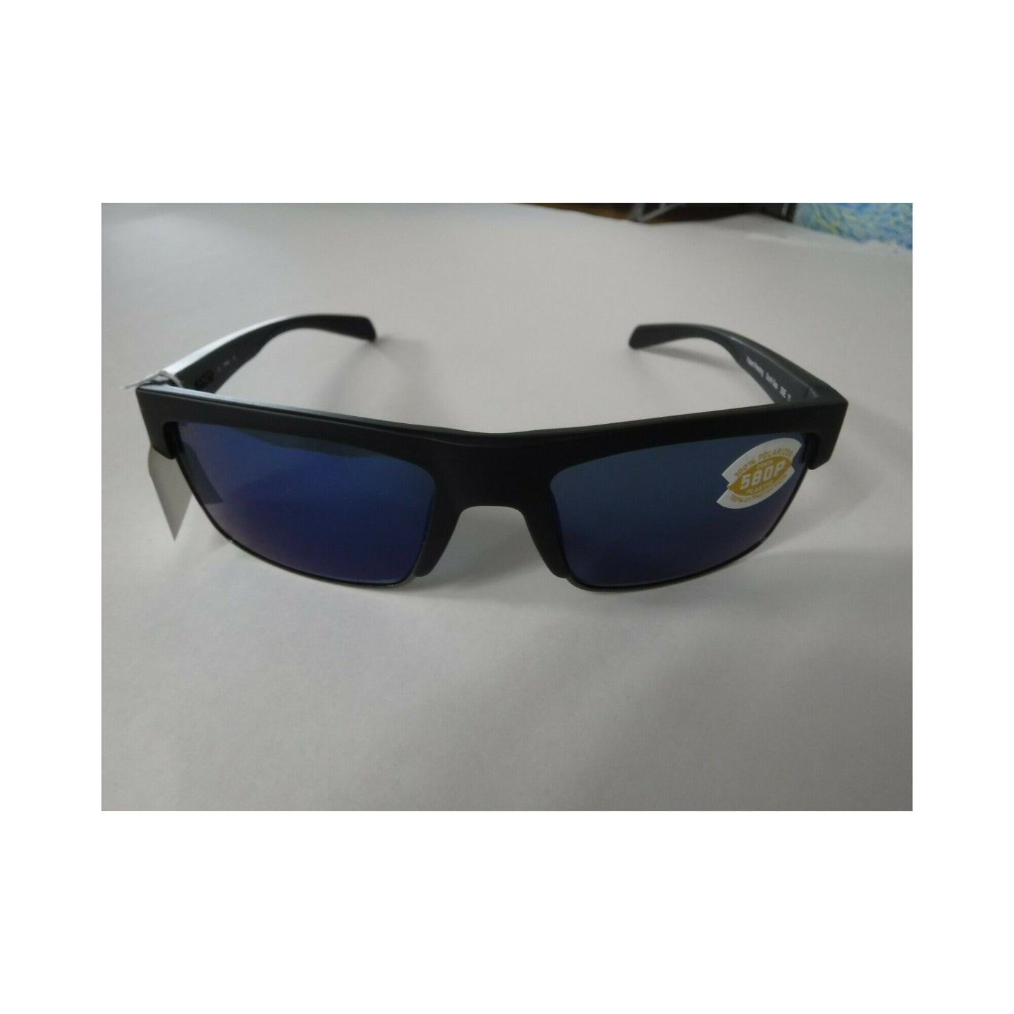 Matte Black Frame/ Polarized Gunmetal Blue Lens