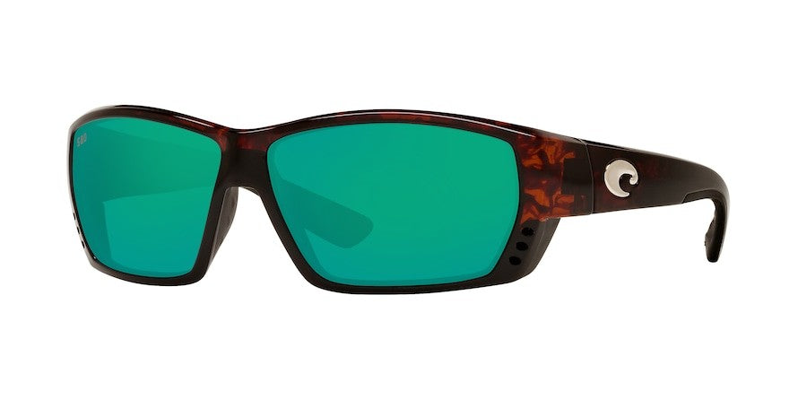 New Authentic Costa Tuna Alley Readers Tortoise/Green Mirror 2.50 580P