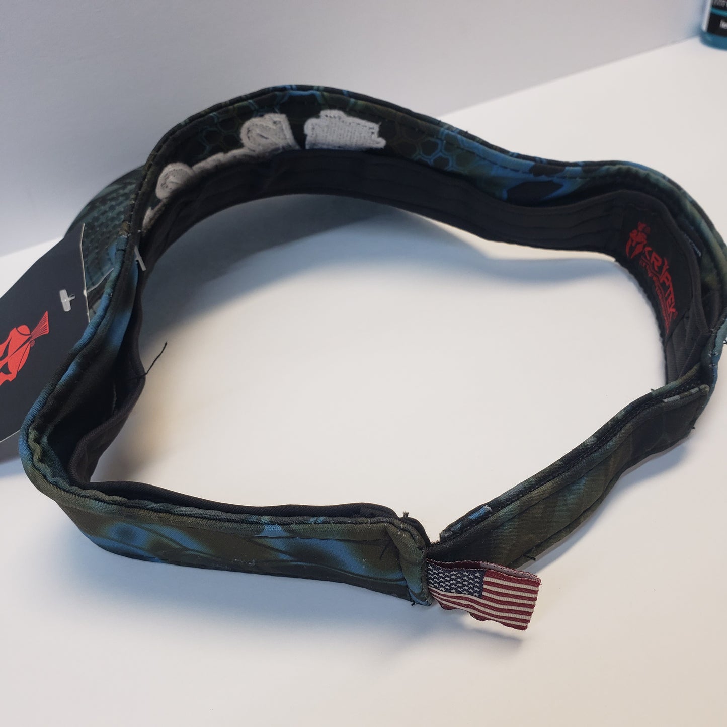 Bass Cat Visor-Kryptek Blue Camo