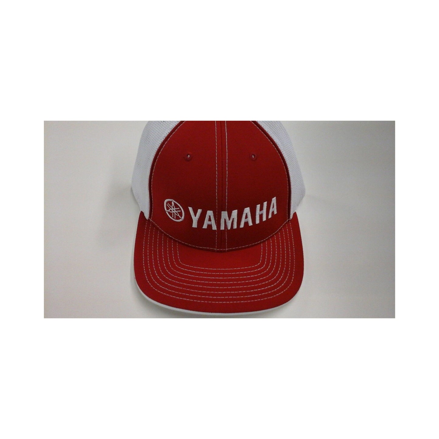 Red with White Lettering