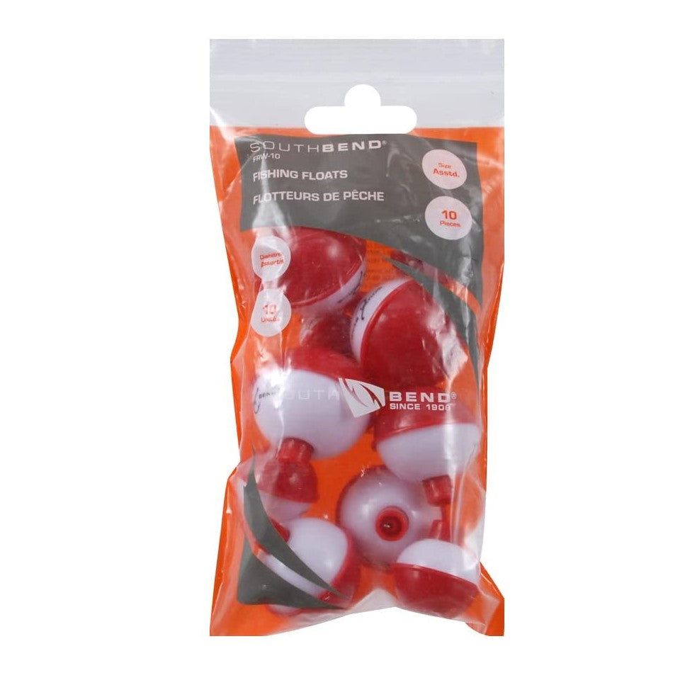 SouthBend Push Button Floats 10pk Assorted