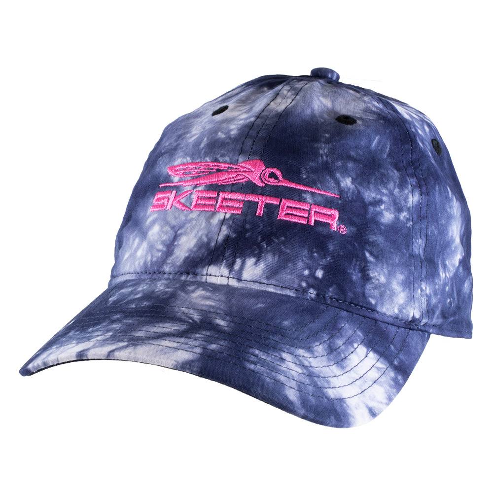 New Authentic Skeeter Ladies Navy Tonal Tie Dye Hat