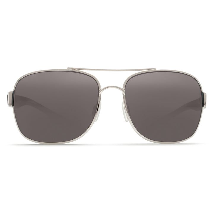 New Authentic Costa Cocos Sunglasses Palladium/ Polarized Gray Lens 580P
