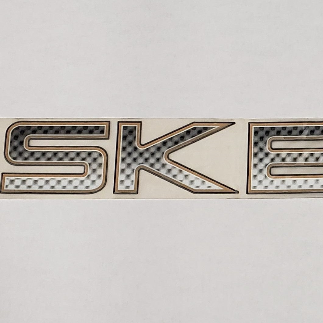 New Authentic Skeeter Emblem Gold/ Black/ Silver 32 1/2" X 2 7/8"
