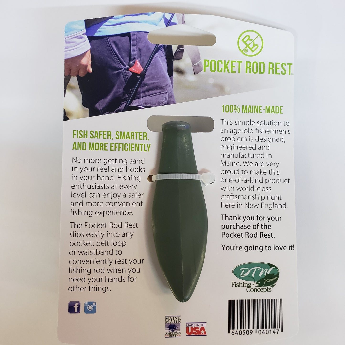 Pocket Rod Rest