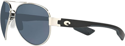 New Authentic Costa Sunglasses-South Point 21-Palladium w/Gray Lens-580P
