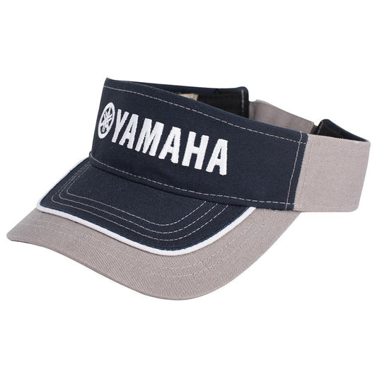 New Yamaha Visor-Blue/Gray