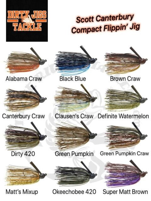 Dirty Jigs Scott Canterbury Compact Flippin' Jig