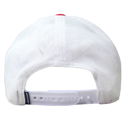 Mercury Bass Hat-Royal/Red/White Mesh