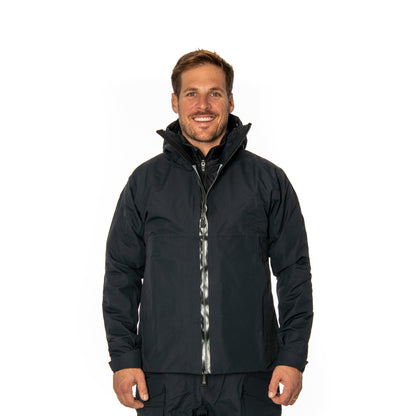 Buck N Bass Reservoir Rain Shell Jacket Black XXL