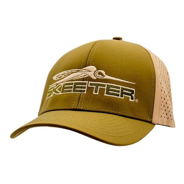 New Authentic Skeeter Hat-Green/Tan 1010