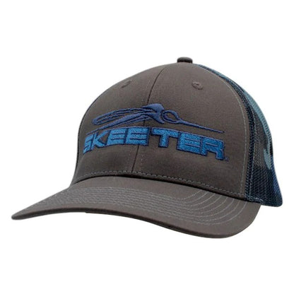 New Authentic Skeeter Hat-Charcoal/Blue Camo