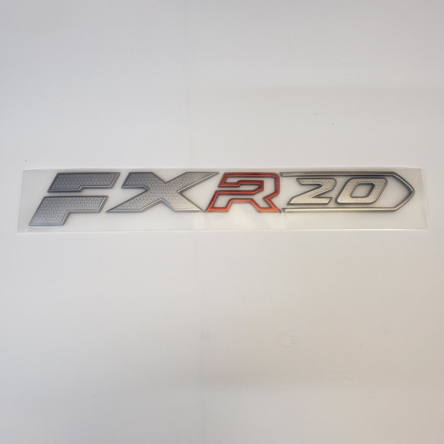 New Authentic Skeeter Factory FXR20 Emblem (Silver Grid)-91171636