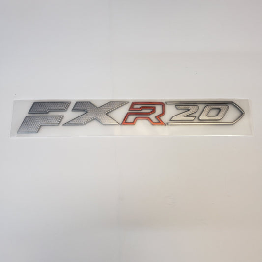 New Authentic Skeeter Factory FXR20 Emblem (Silver Grid)-91171636