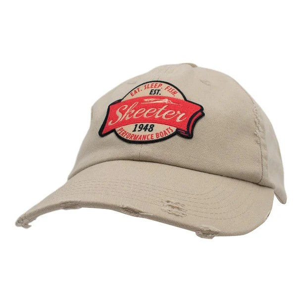 New Authentic Skeeter Retro Patch Hat-Sand