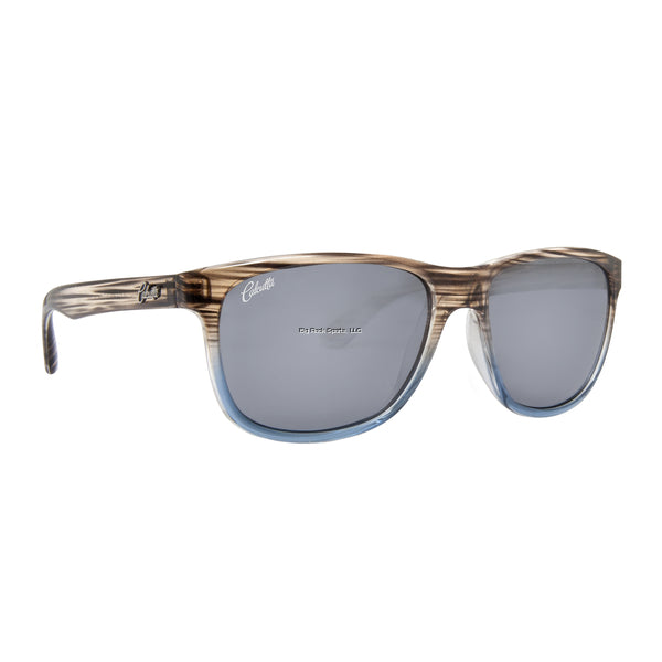 Calcutta CT1WMBL Catalina Sunglasses-Marble/ fade to Blue White Mirror Lens