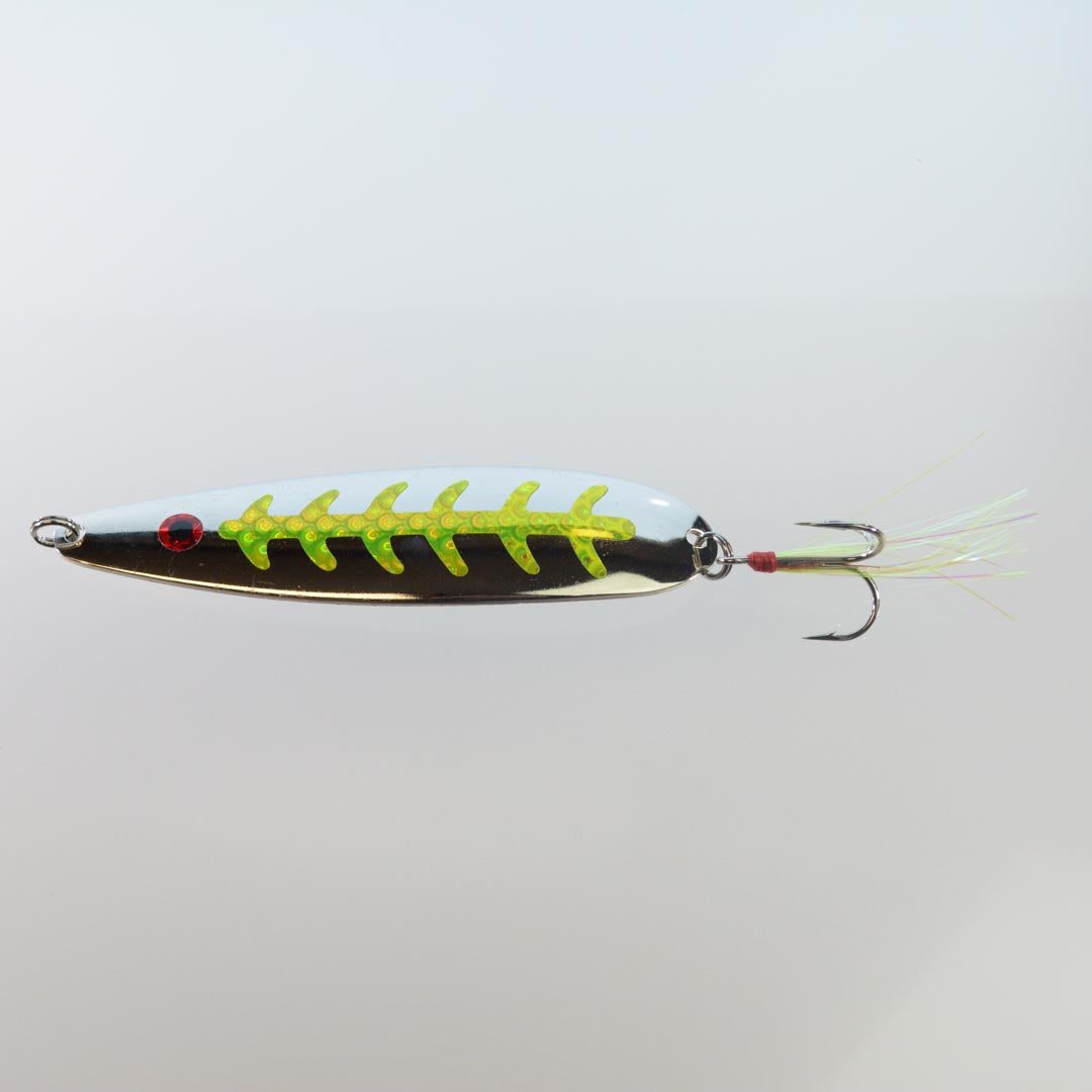 Chrome/Chartreuse Holo