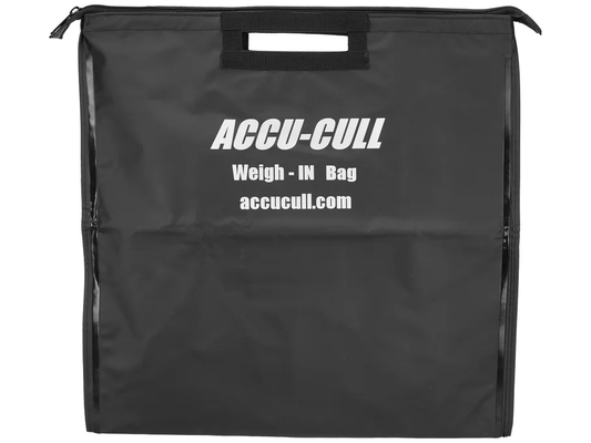 Accu-Cull Weigh in Bag, .5" x24" x 24"- Black Vinyl
