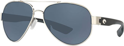 New Authentic Costa Sunglasses-South Point 21-Palladium w/Gray Lens-580P