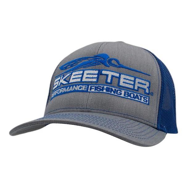 New Authentic Skeeter Hat-Pacific Gray/Royal Blue Mesh