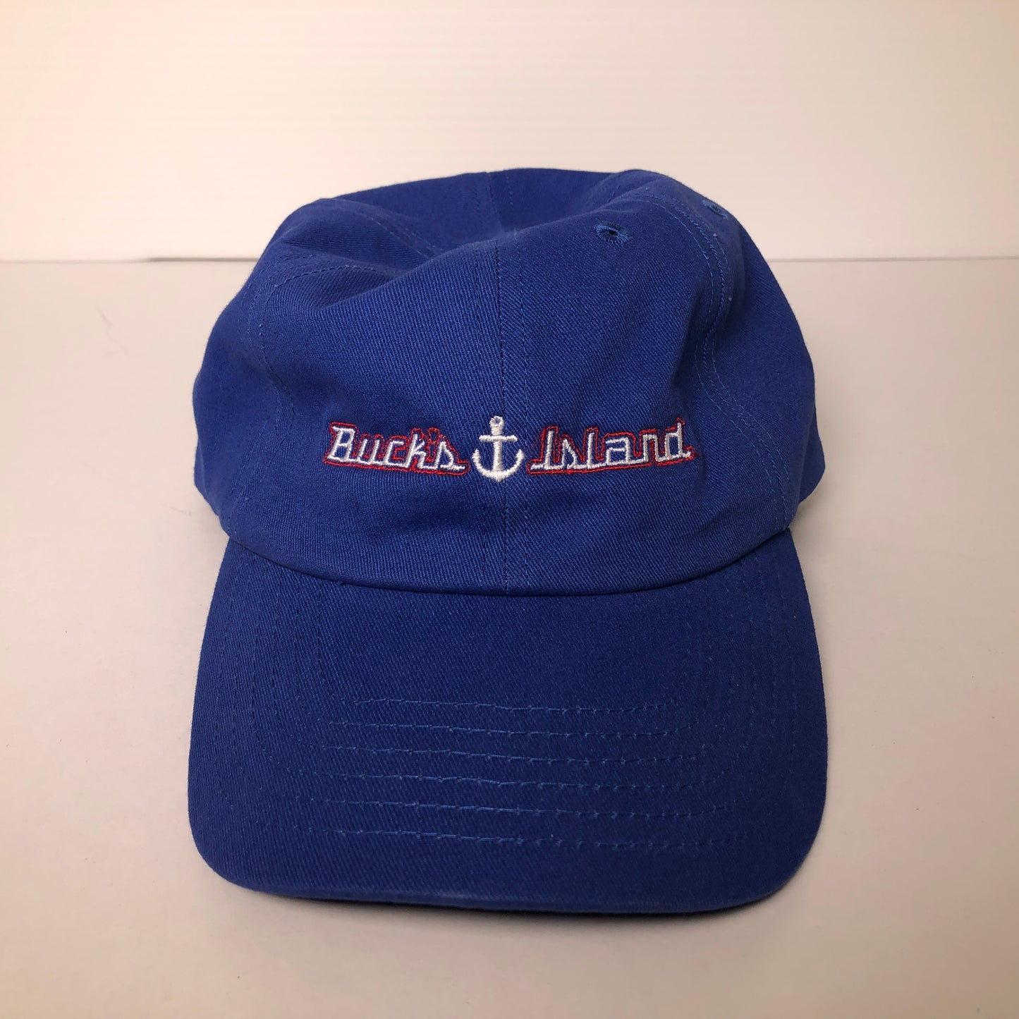 Royal -White Logo/ Red Outline